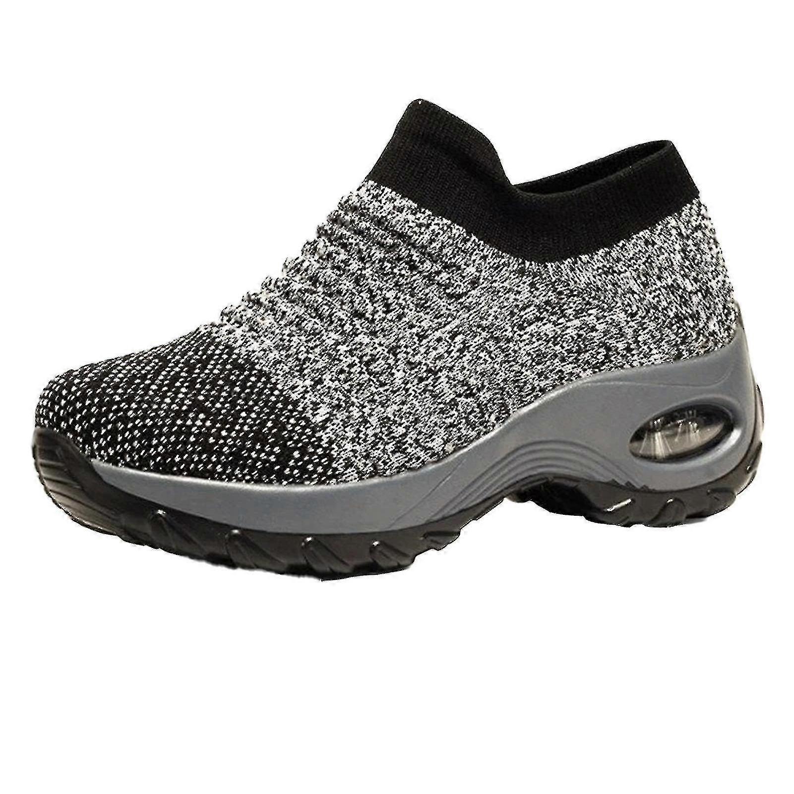 Orthopedic Slip-on Flat Shoes with Flexible and Elegant Elastic Design