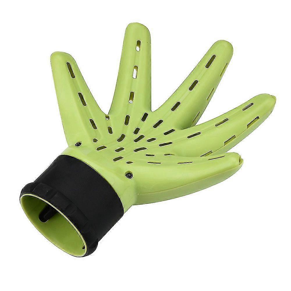 Hair Dryer Diffuser, Hand Shape Curly Hair Styling Tools Green