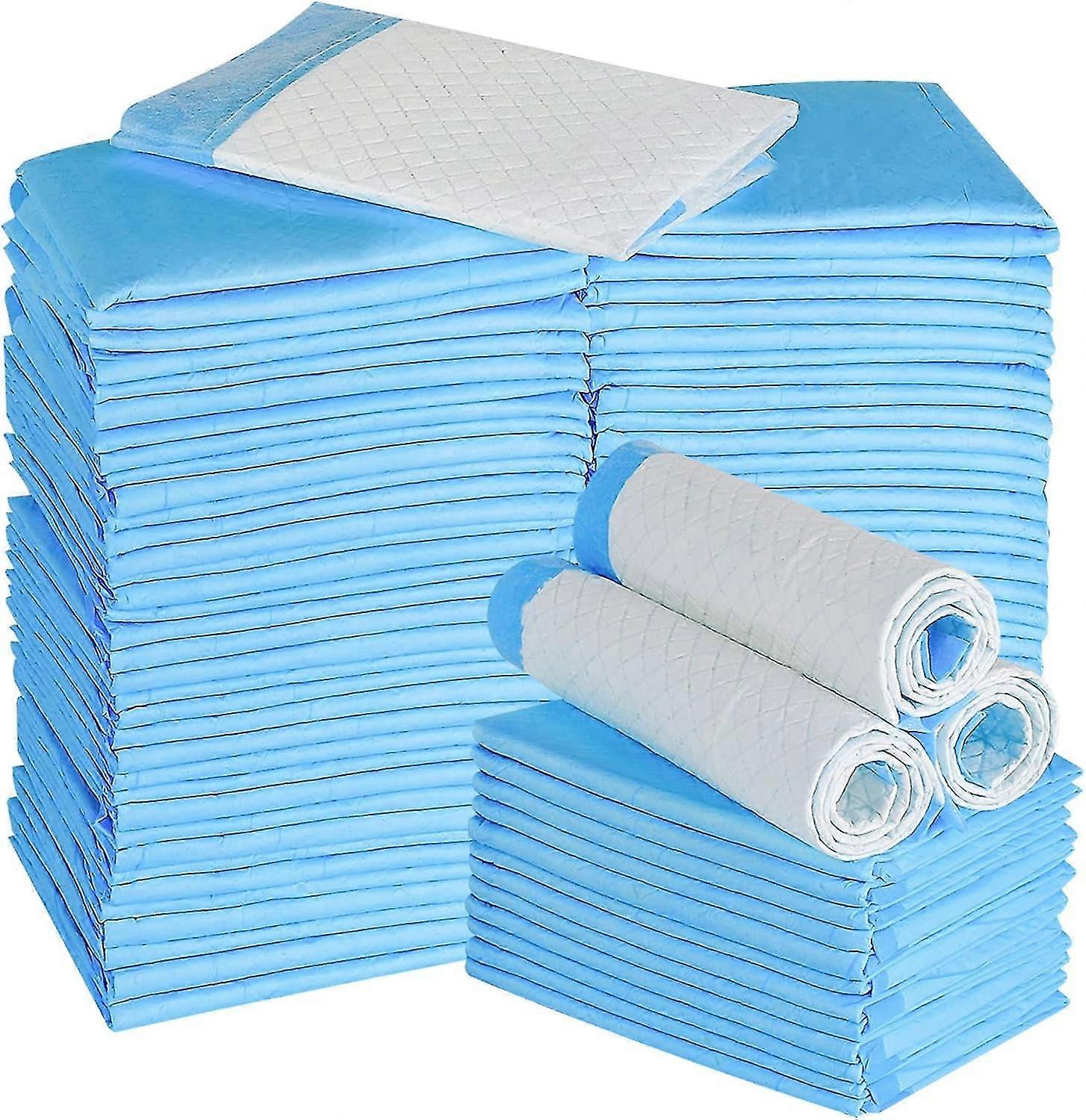 Disposable Puppy Training Pads 100 Count 13 X 18pads For Dogs, Cats, Rabbits And Guinea Pigs Waterproof Super Absorbent Odour Locking