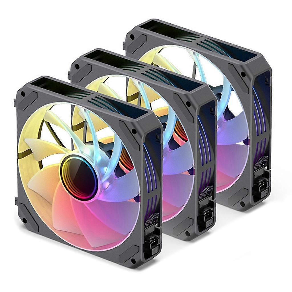 Langlebiger ARGB-Computergehäuse-Lüfterkühler Gaming-PC-Lüfter Leise Kühlung