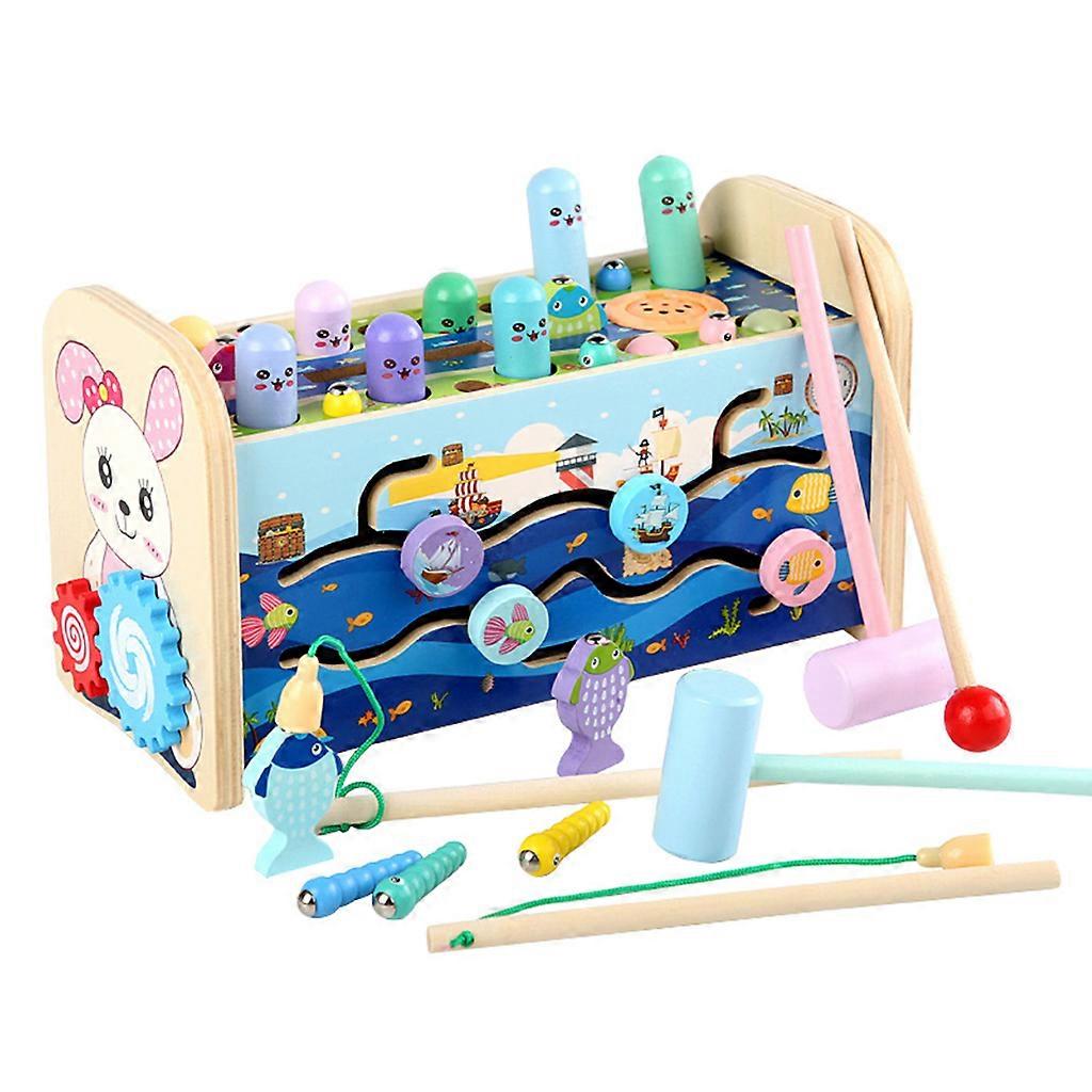 Children's Simulated Cute Hamster Educational Toy with Realistic Hammer