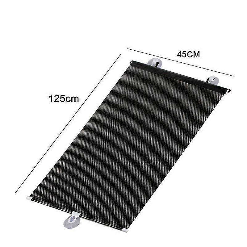1 Piece Car Sunshade Windshield Automatic Telescopic Cutting Sunshade Side Window Awning Roller Telescopic Car Window Sunshade