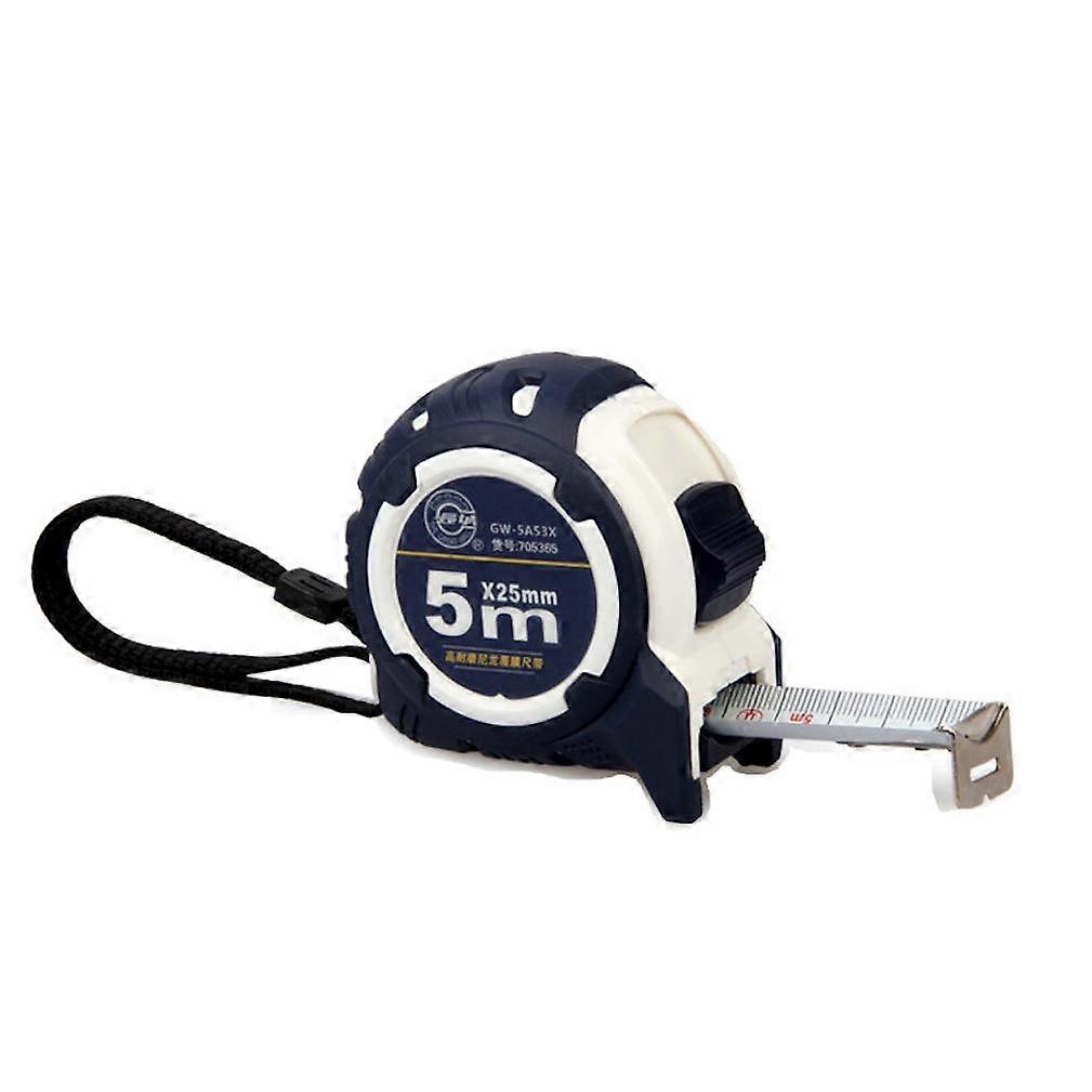 5m Tape Measure Hard Metric Measuring Tape Impact Resistant ABS Case