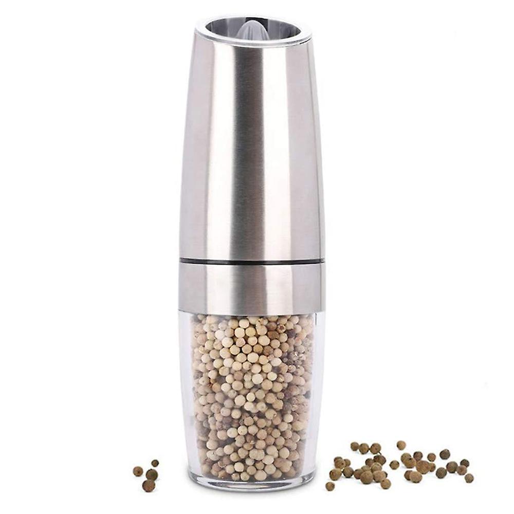 Electric Gravity Pepper Grinder Or Salt Mill With Adjustable Coarseness Automatic Pepper Mill Grinder Battery Powered