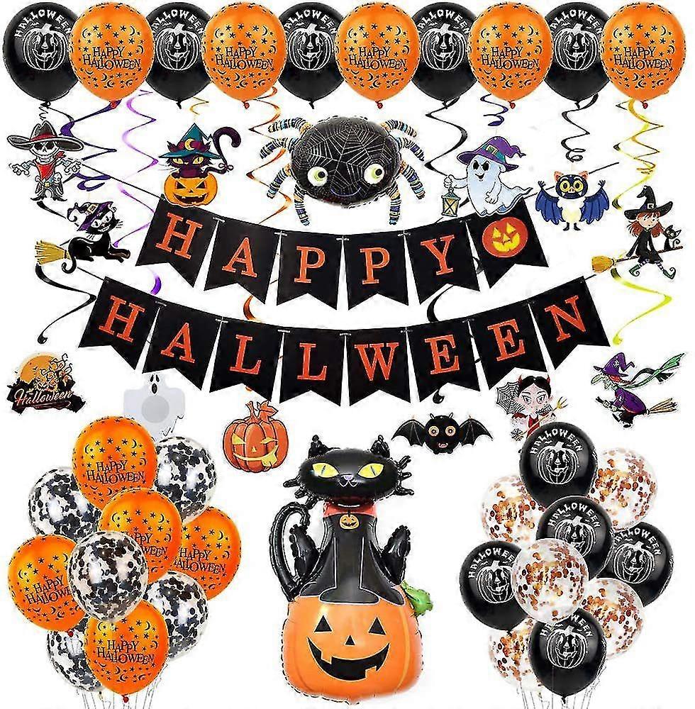 Balloons, Balloons, Bats Cat For Decor
