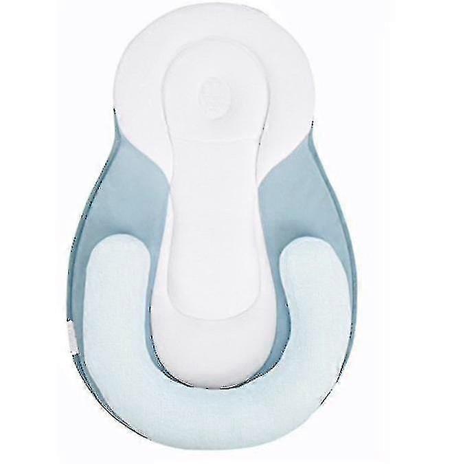 Baby Head Correction Anti-excêntrico Head Pillow, Anti-overflow Milk Positioning Travesseiro