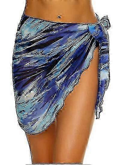 Beach Wrap Sarong Swimsuit Cover Ups For Women Breathable Fast Drying Sarong Skirt V