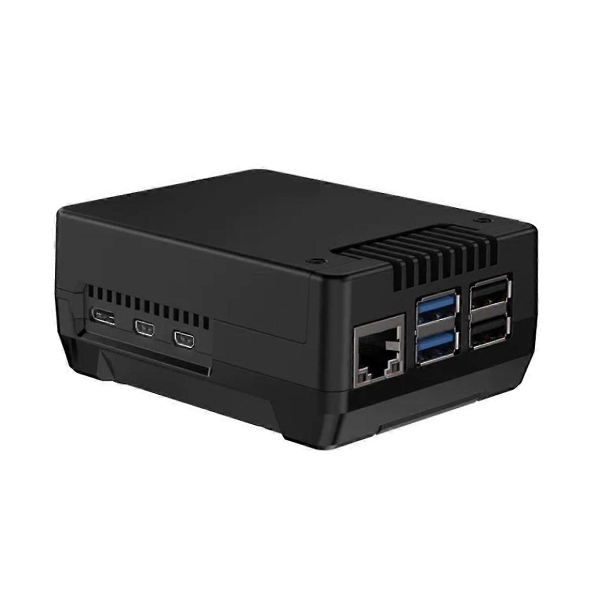 NEO 5 M.2 NVME PCIE Case for 5 con ventola PWM Dissipatore di calore integrato per SSD Boot Pi 5 da unità M.2 NVME