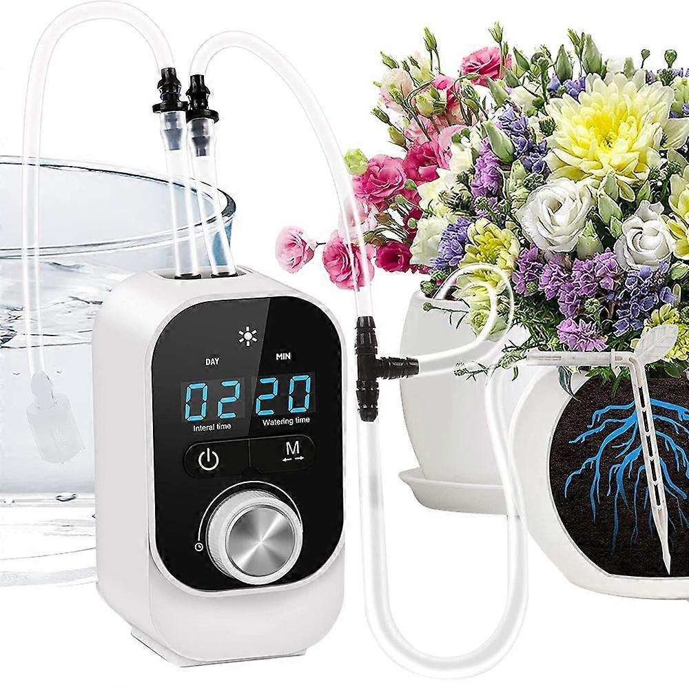 Plant Waterer drip Irrigation System, Automatic Watering System, Power Pump self Watering