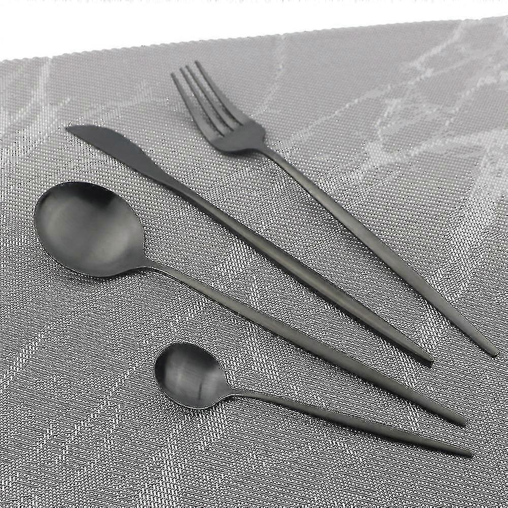 Gold Cutlery Set Matte Cutlery Set