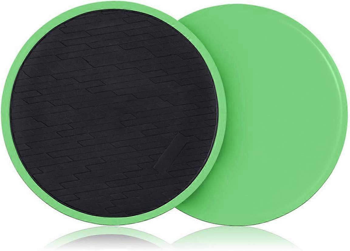 Exercise Sliders for Carpet and Hardwood-Dual Sided Core Sliders for Ab Workouts -Powerful and Portable
