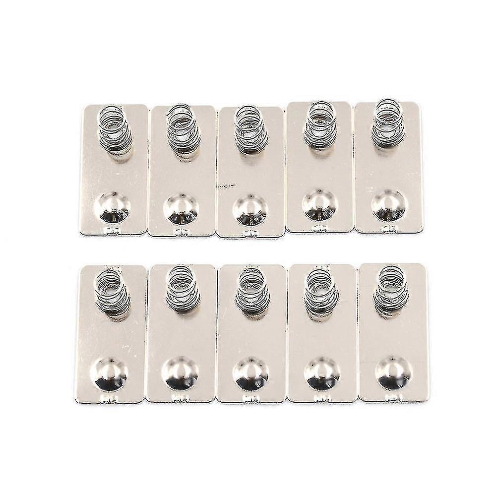 10pcs Aa Battery Positive Negative Conversion Spring Contact Plate-AA