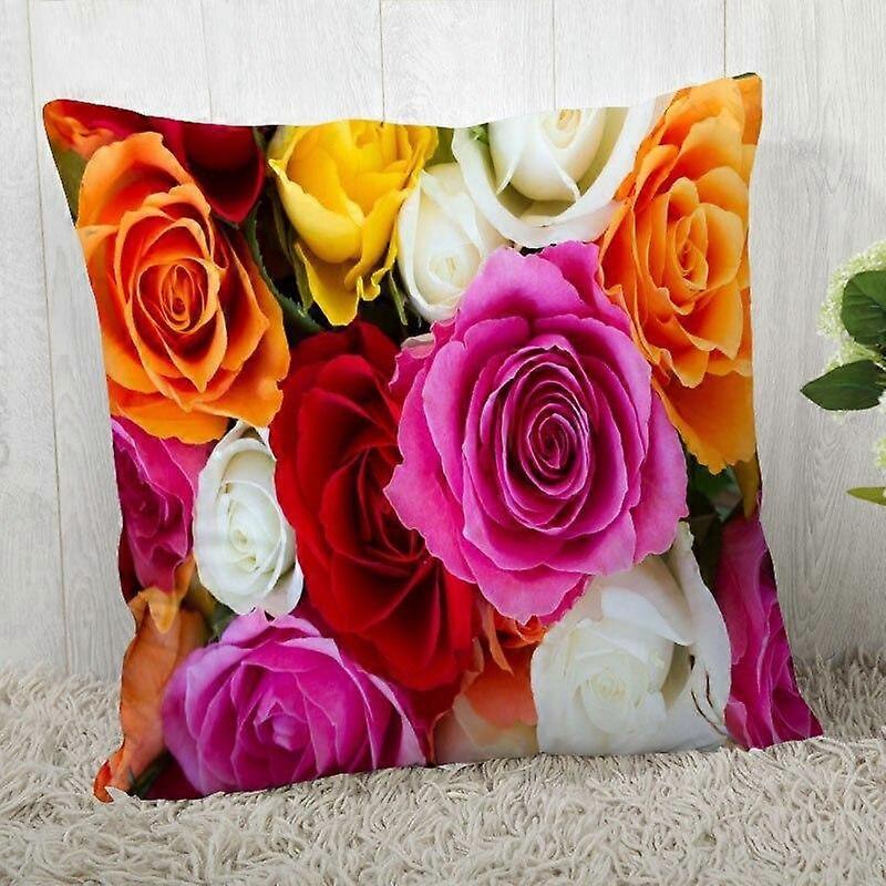 Print Pillowcase Sofa Cushion Cover Design Style -1349