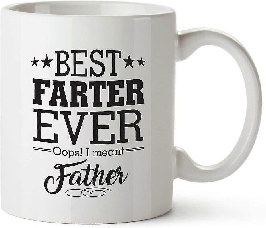 'S Werelds beste vader Gemene vader vaders vader cadeau mok voor koffie [JKW]