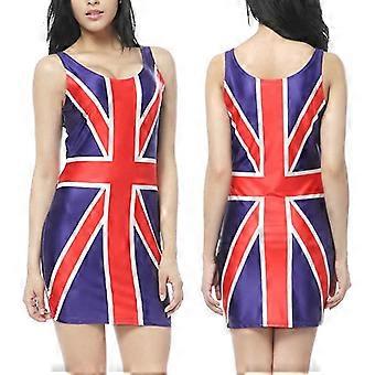 Women Union Jack Classic Dress - Red, White And Blue Uk Flag Dress 90s  Music Icons, Brit Pop, Ve Day, King's Coronation Party Fancy Dress Up |  Fruugo DE
