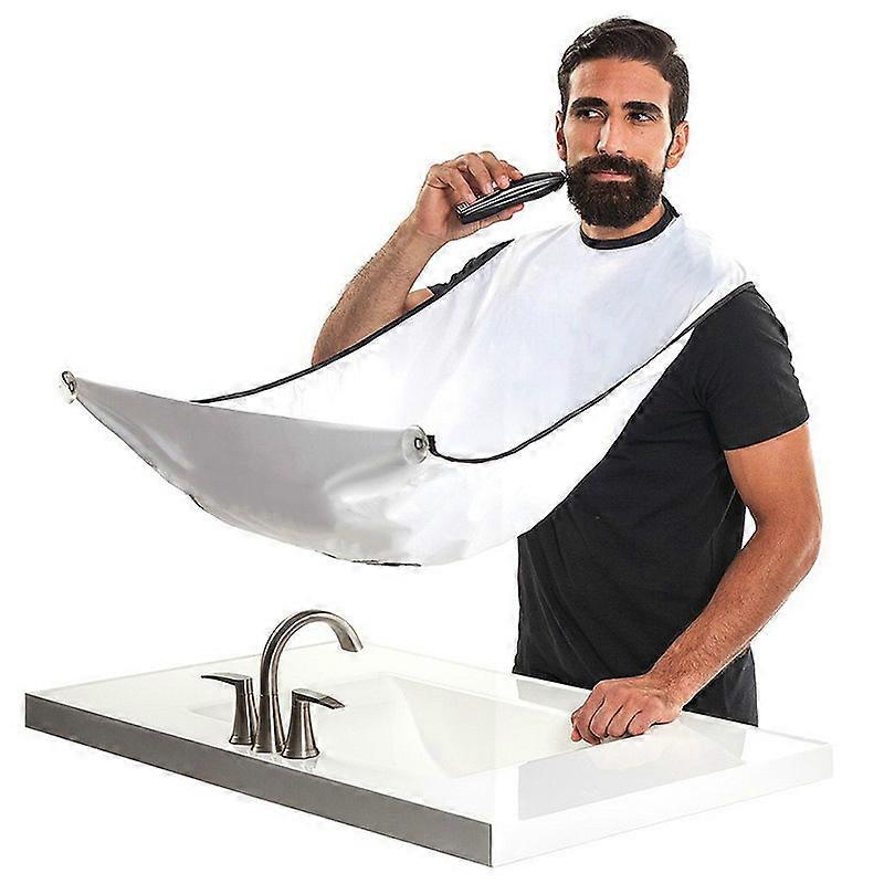 Beard Hair Catcher for Shaving, Waterproof Non-Stick Beard Cape
