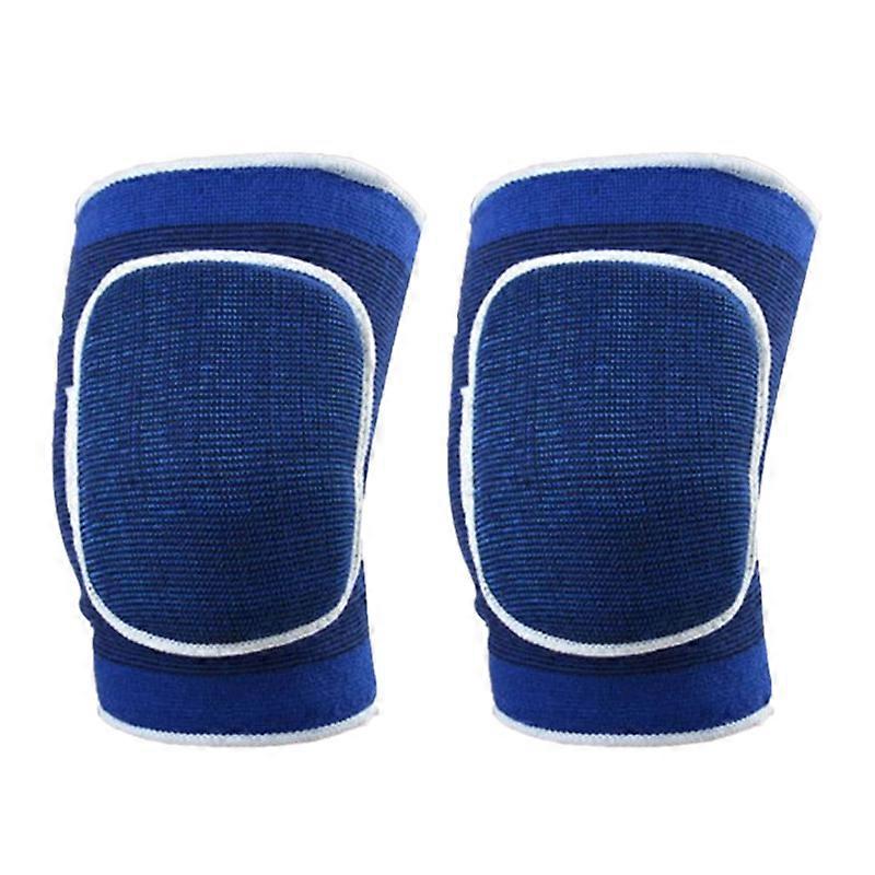 1Pair Knee Protector Breathable Comfortable Soft Texture Padding Cushion Wear-resistant Anti-collision Skin-touch Professional Crashproof Knee Support