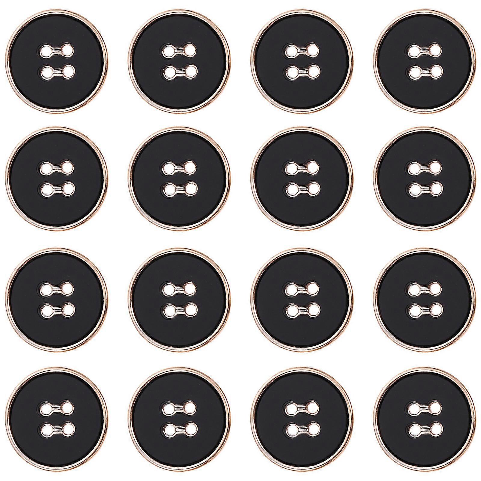 50 Pcs Buttons Crafts 4 Holes Buttons Round Craft Buttons Flatback Resin Button Shirt Buttons Embellishments