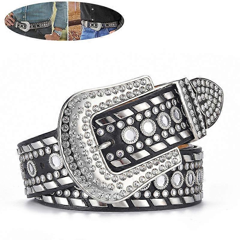 105-125cm Rivet Men's And Women's Belt