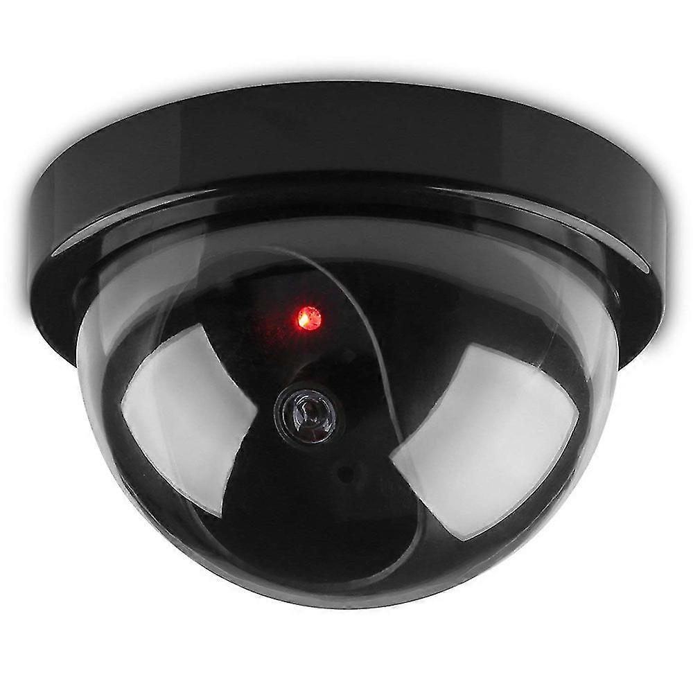 Dummy Camera Fake Dome Camera Cctv Security Camera Indoor With Flashing Red Led Light Fake Camera Cctv Surveillance