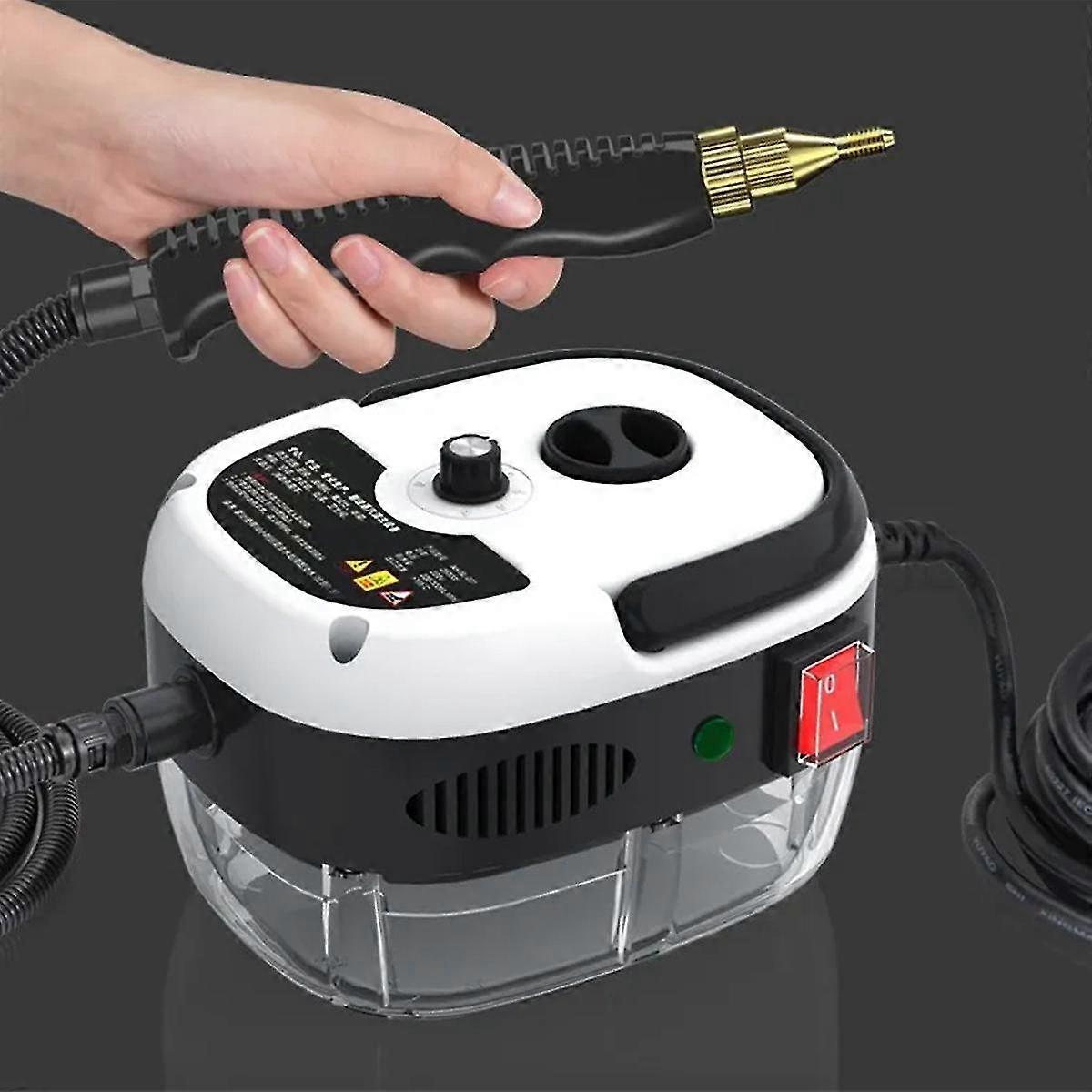 Pulitore a vapore Sterilizzazione ad alta temperatura Aria condizionata Cappa da cucina Home /auto Pulitore a vapore 220v Eu Plug Bianco