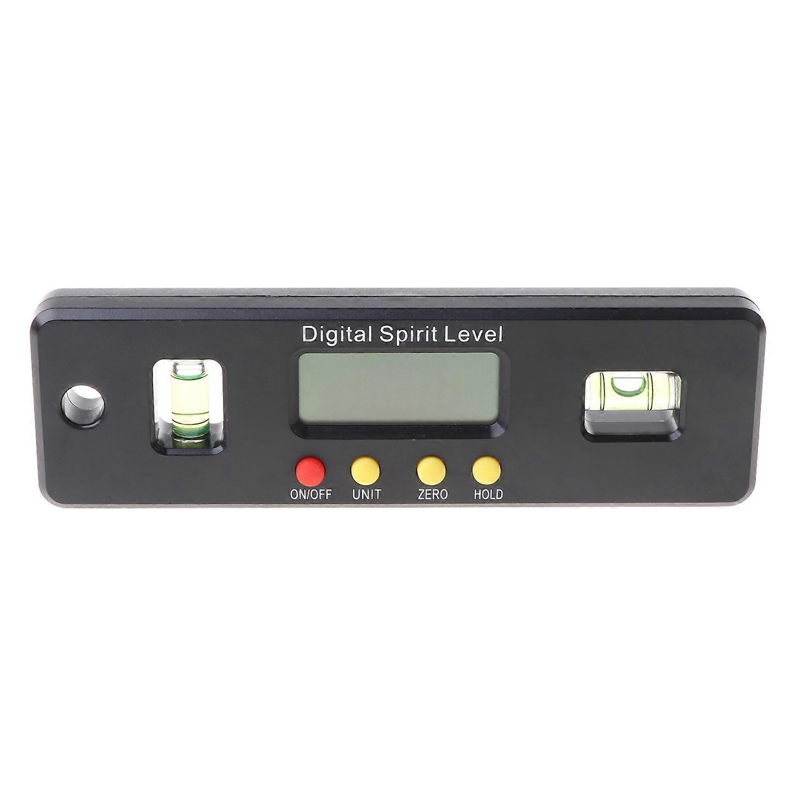 High Accuracy Level Box Portable Angle Finder Data Hold for Construction LCD