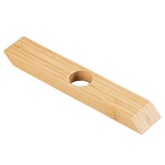 Bamboo Wine Rack Thickened Easy to Clean Creative Semicircle/Straight Design Elegant Balancing Wine Display Holder