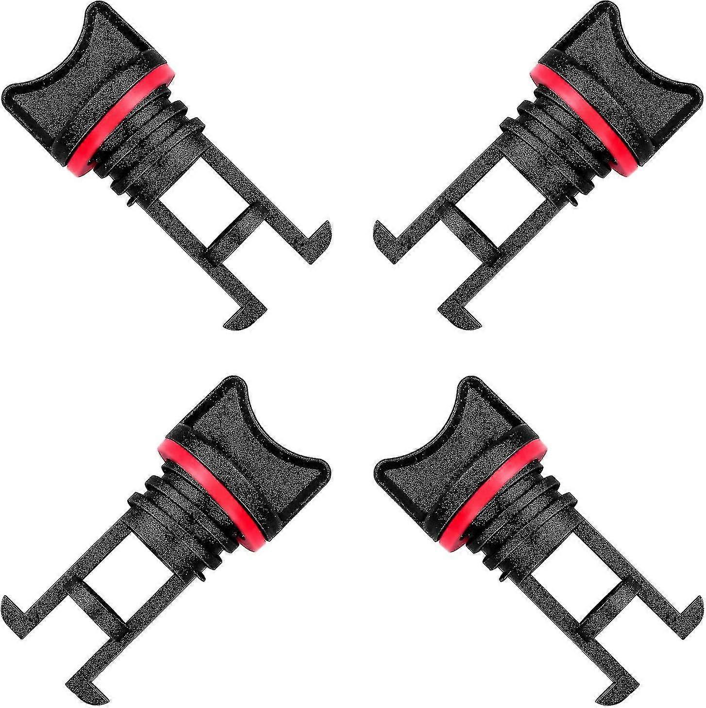Nylon Kajak Dränering Plug Plug Gänga Plug Kit 4st