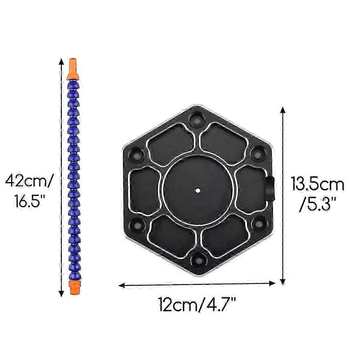 Third Hand Stand Tool - 6 Arm - Blue