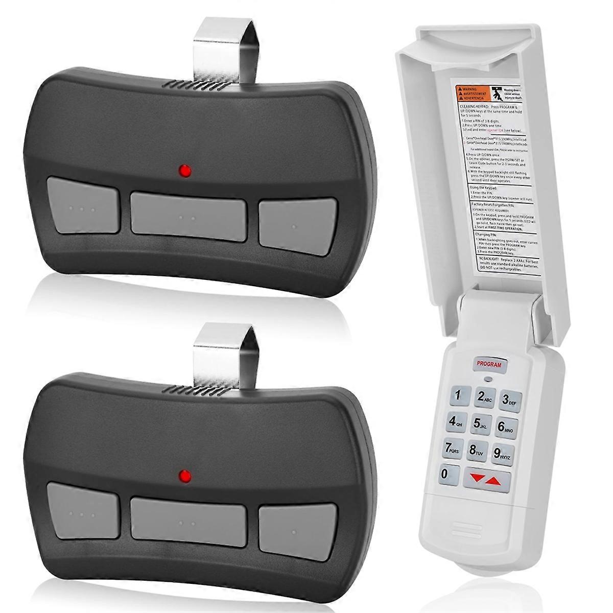 Garage Door Opener Remote Keypad Remote, for Genie Garage Door Opener Remote Replacement GITR-3 OCD