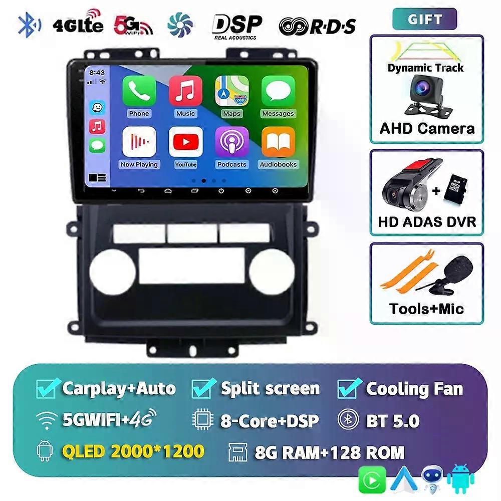 Android 14 Carplay Auto For Nissan Frontier 2009 - 2012 For Nissan Xterra 2 N50 2008-2015 Car Radio Multimedia Player Stereo Dsp