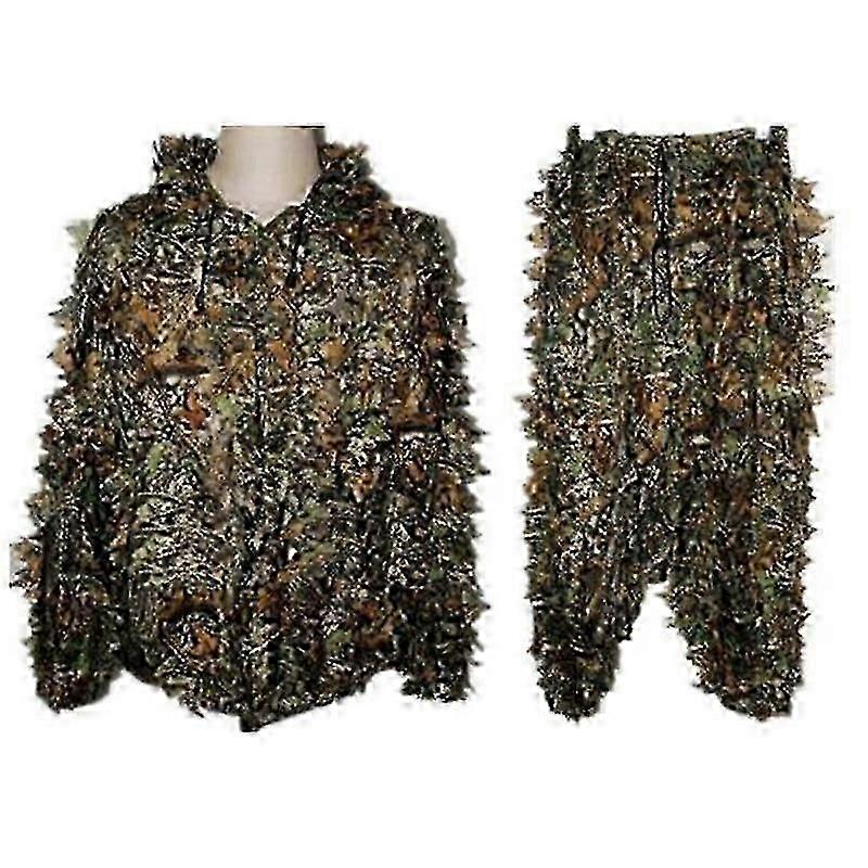 Outdoor Camo Anzug 3D Grüne Tarnung Kleidung Dschungel Wald Jagd