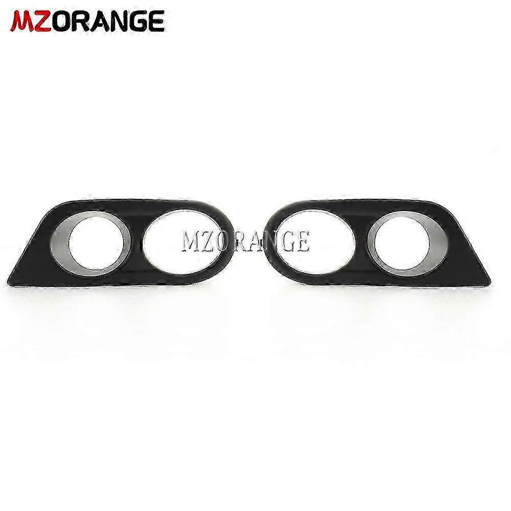 Fog Light Cover For Bmw E46 M3 2001-2006 Black Fog Lights Grill Front Headlight Frame Surrounds Air Duct Hood Car Accessories