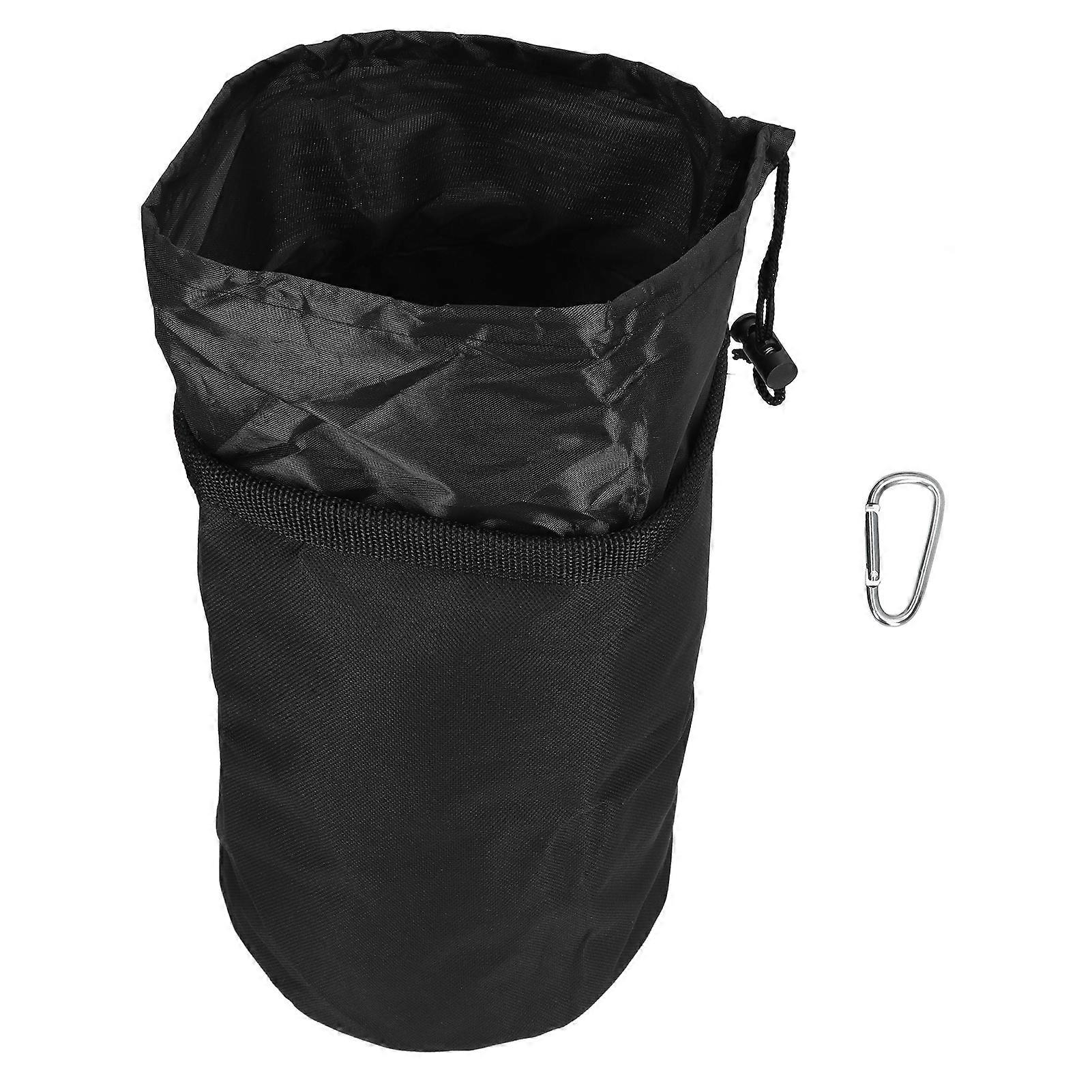 Foldable Grocery Basket Large Capacity Hook Design Closure Rope Simple Operation Storage Basket