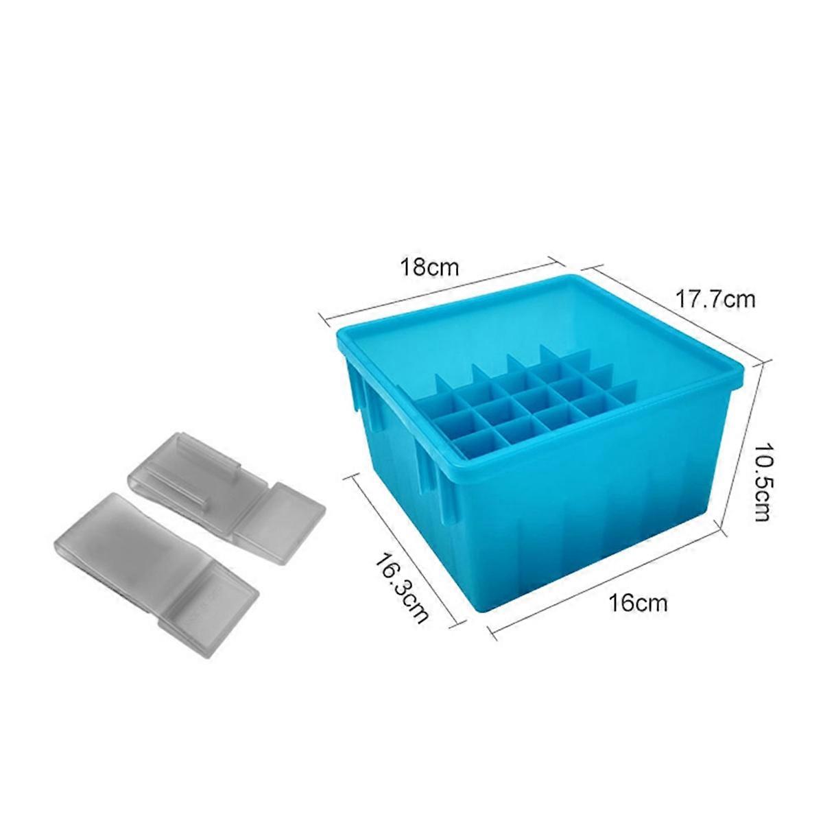 Fishing Lure Box 36 Grids Squid Jig Storage Box Octopus Egi Organizer Box Hard Bait Container Case