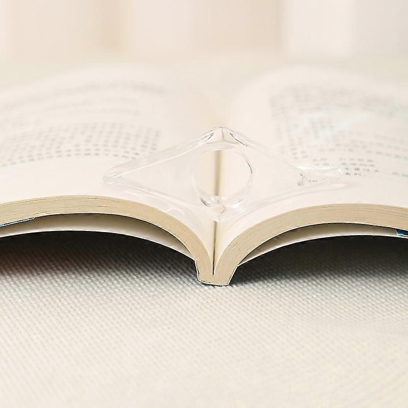 Thumb Bookmark Acrylic Book Holder Support Reading Aids For Students