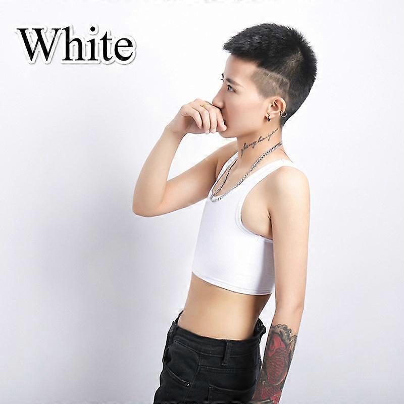 Women Invisible Wrapped Chest Corset Tomboy Cosplay Comfortable Type Vest
