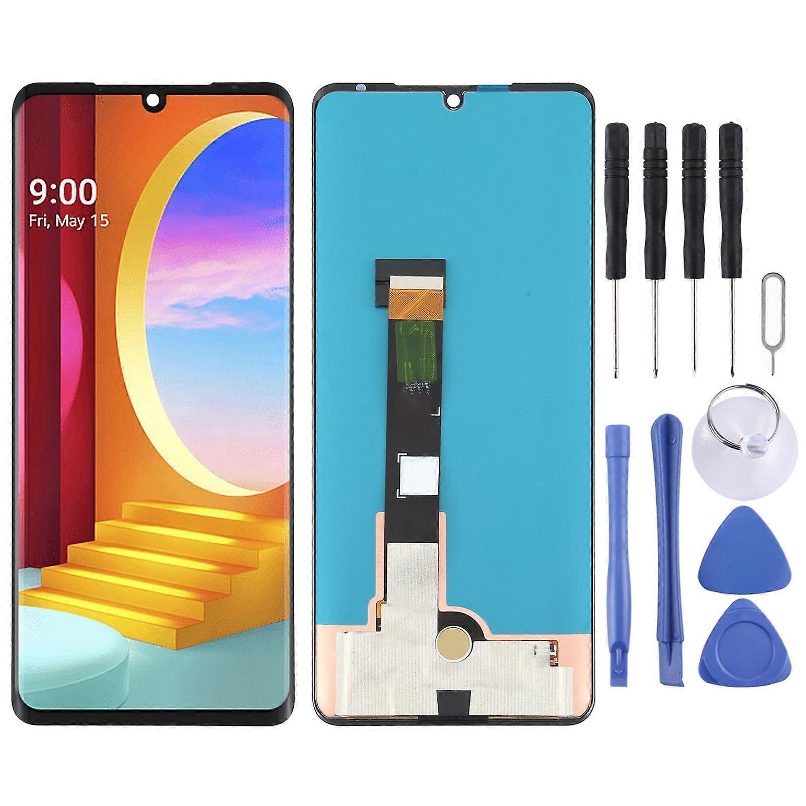 Écran LCD compatible pour LG Velvet LM-G900N et LM-G900EM avec numériseur complet