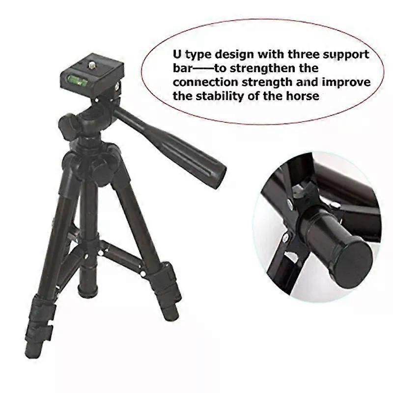 Huepar Aluminum Adjustable Tripod Stand Holder use for Laser Level with 1/4"-20 Screw Mount Building Construction Tool