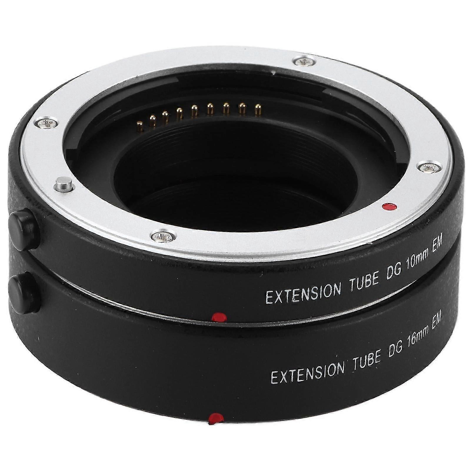 10mm+16mm Auto Focus Extension Tube Ring For Eos M Mount Camera Extension Tube Adapter Ring