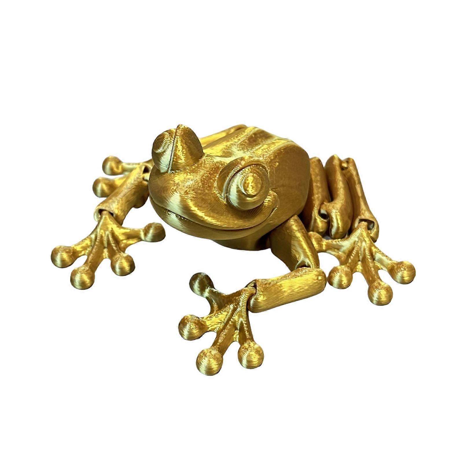 3D Print Animal with Adjustable Joints, Durability Plastic Collectible Toy, for Model Enthusiasts Striking Visual Decors