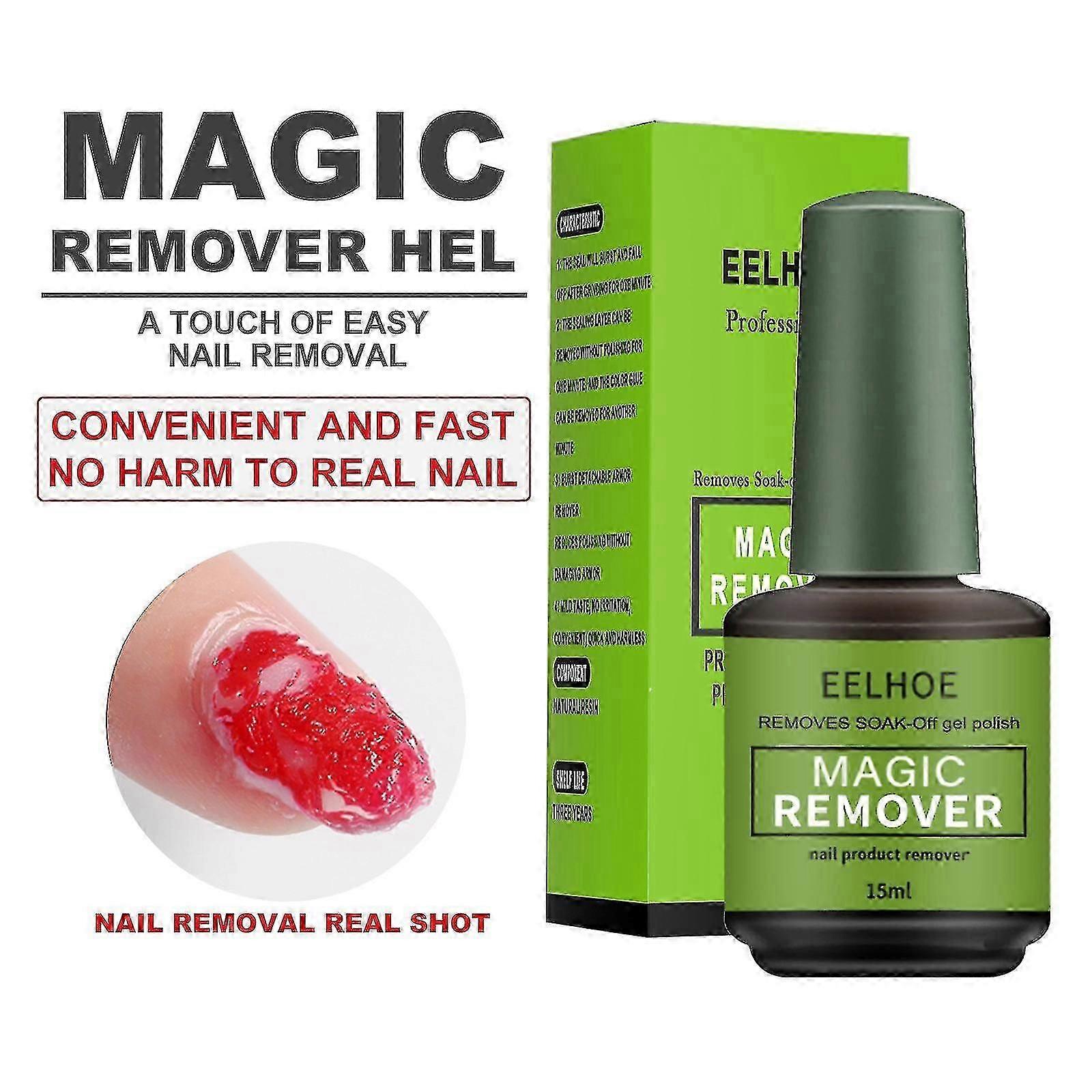 Nowy 2023 Bursting Nail Remover Żel do paznokci Lakier do paznokci Special Magic Fast Remover Łatwo nasiąknąć