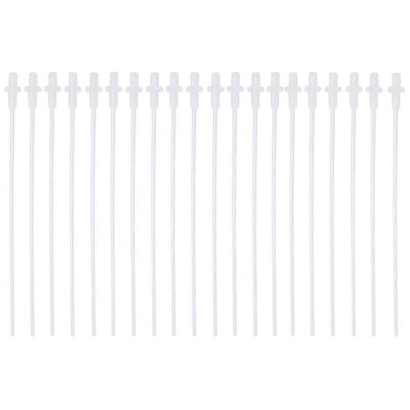20 Sets of Artificial Insemination Rod Test Tube Disposable Pollination Pipette Breeding Catheter D