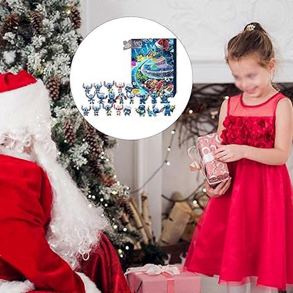 2023 Advent Calendar with Random Toys 24 Days of Christmas Countdown Calendar Blind Box, Home Decor, Gift Idea