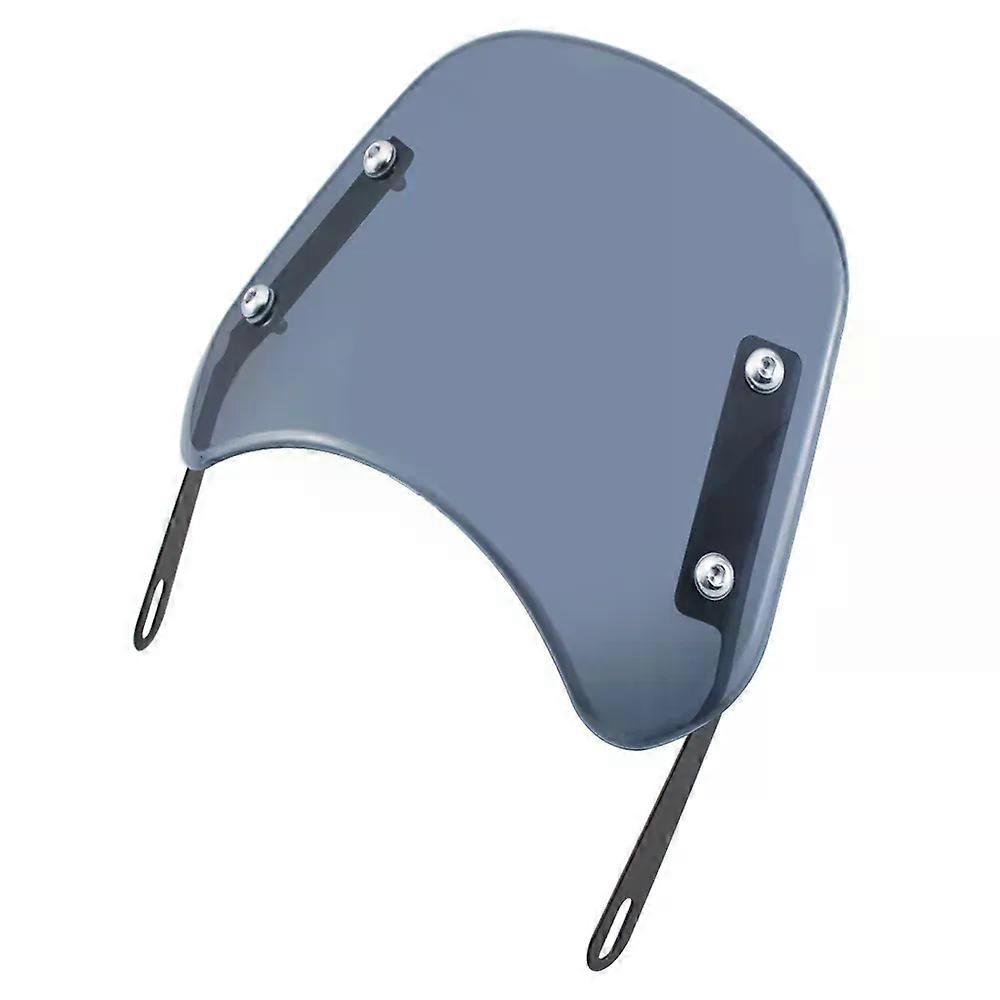 Universal Motocicleta 5-7 polegadas Farol Carenagem Pára-brisa Compacto Esporte Defletor de Vento Viseira Compatível com Suzuki MAXP