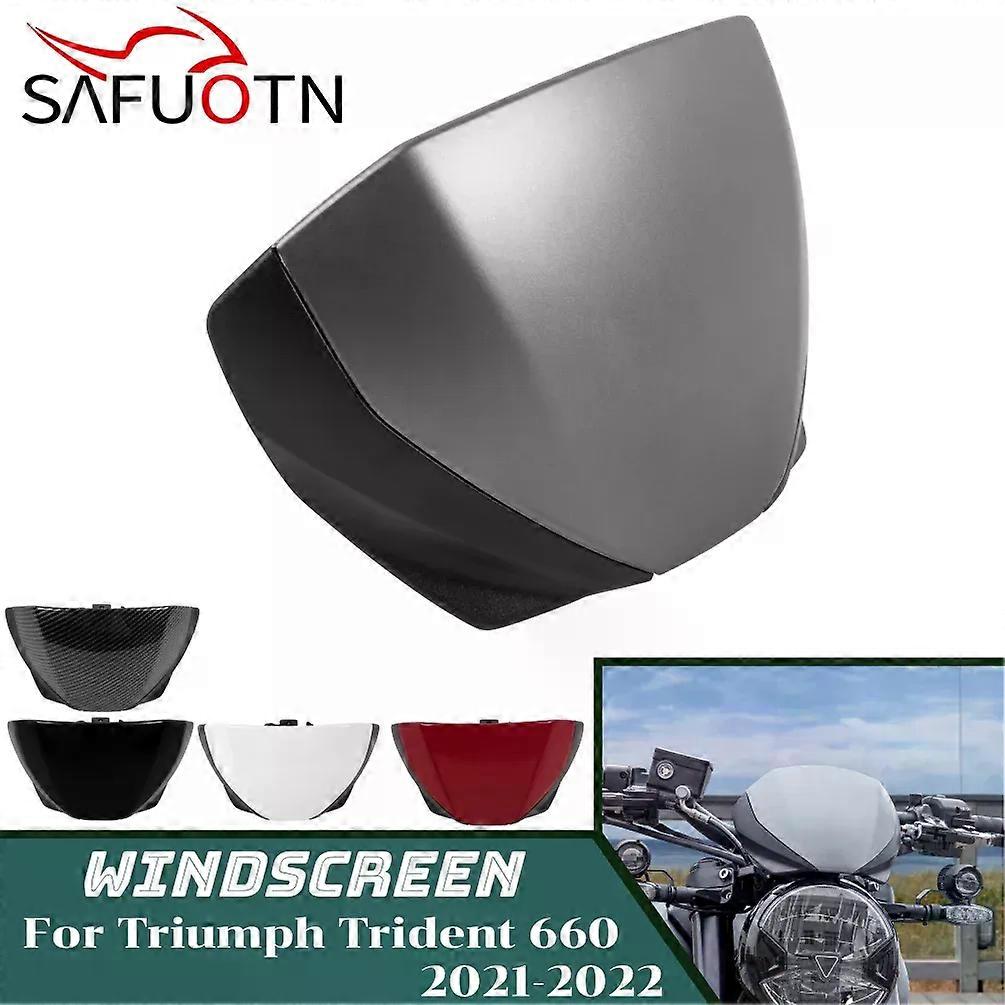 compatible forTrident 660 Front Screen Lens Windscreen Fairing Kit compatible forTriumph Trident660 2021 2022 2023 Motorcycle Windshield Wind Shield M