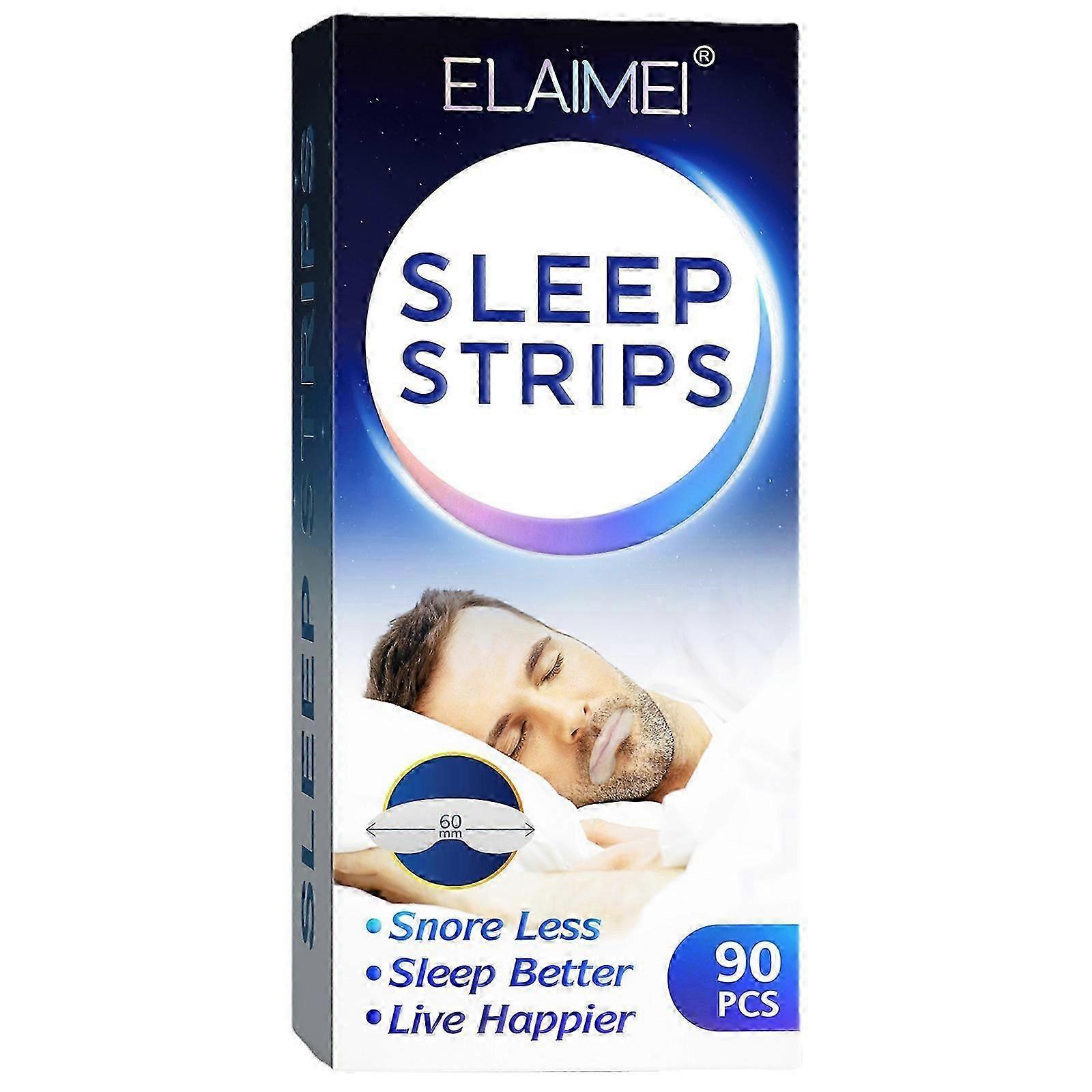 Barsinfi 90-270pcs Sleep Strips Mouth Tape For Sleeping Less Mouth Breathing