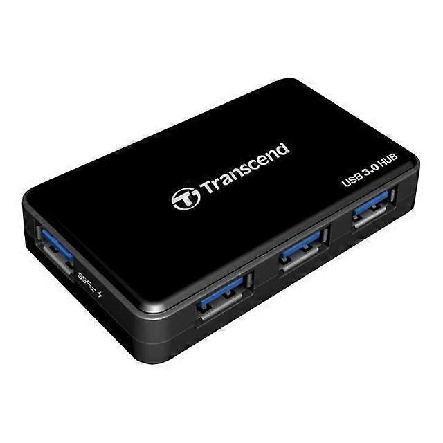 TRANSCEND HUB 3 Hub - 4 x SuperSpeed USB 3.0 - Schreibtisch