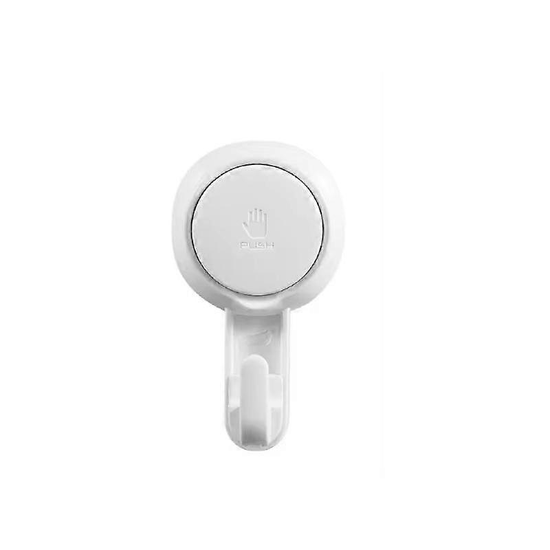 4-Pack Strong Vacuum Suction Cup Hooks – No Drill, Traceless Adhesive Towel Hooks for Effortless Bathroom & Door Organization