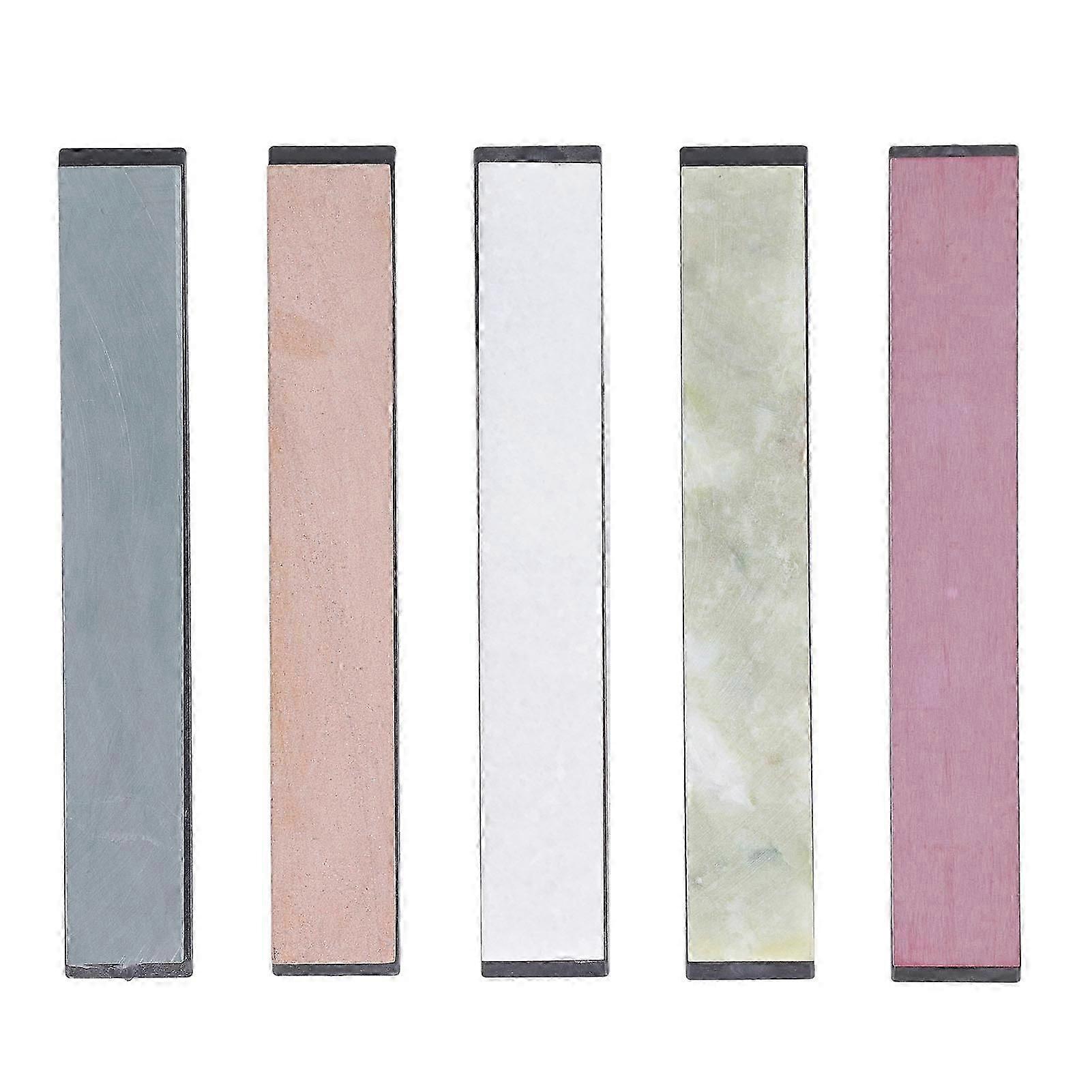 5Pcs Whetstone Set Professional Knife Sharpening Stones Combination 1000 3000 5000 8000 10000 Grit Hand Tool